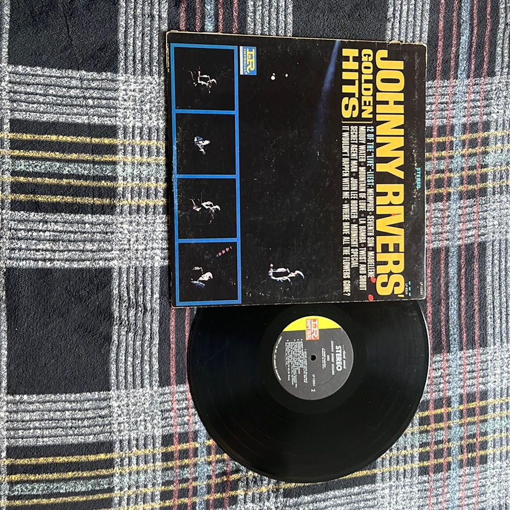 Johnny Rivers Golden Hits vinyl (used)